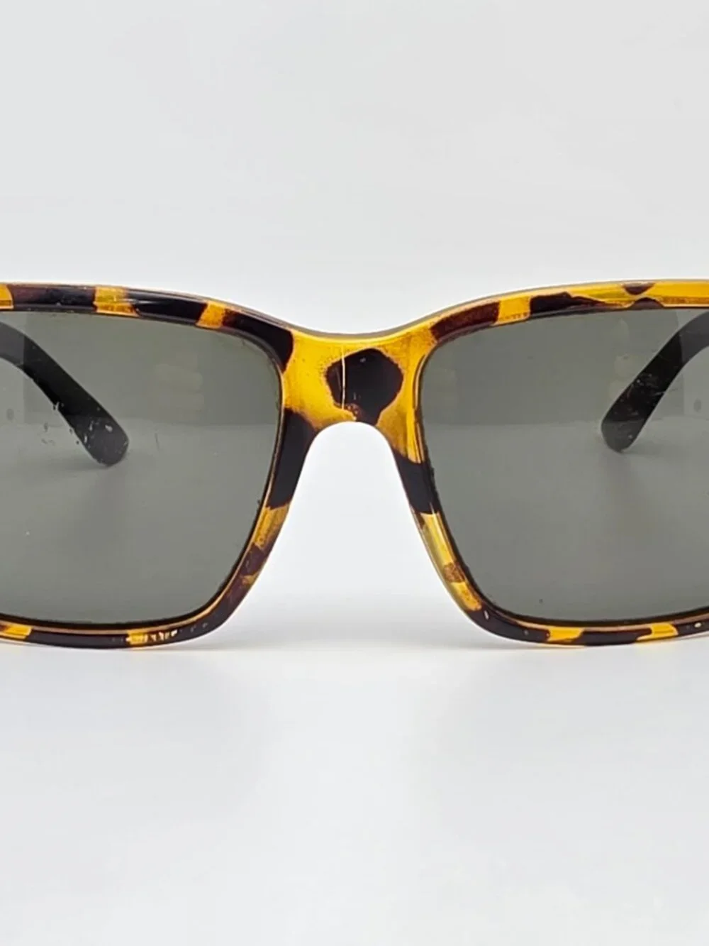 Madson of America Classico Tortoise Black Frame Polarized Grey Lens Sunglasses